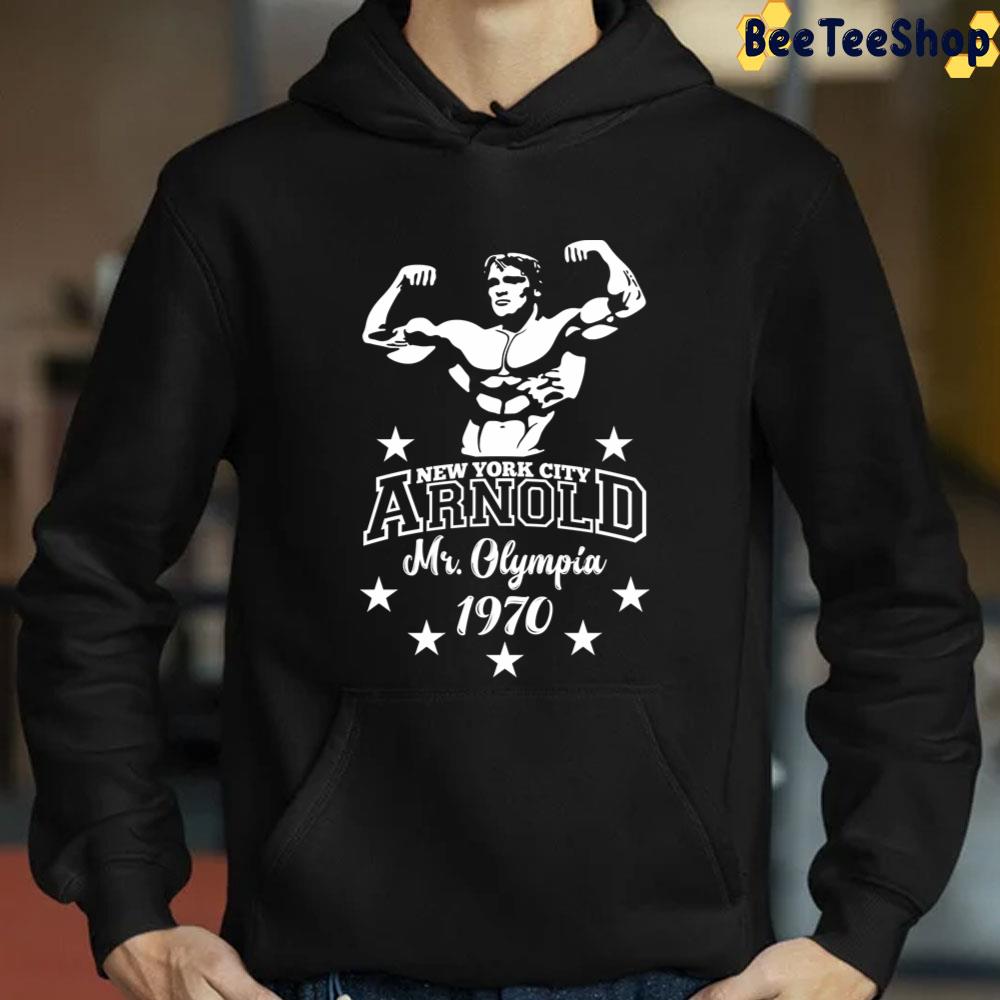 New York City Arnold Schwarzenegger Mr Olympia Unisex T-Shirt New York City Arnold Schwarzenegger Mr Olympia Unisex T-Shirt
