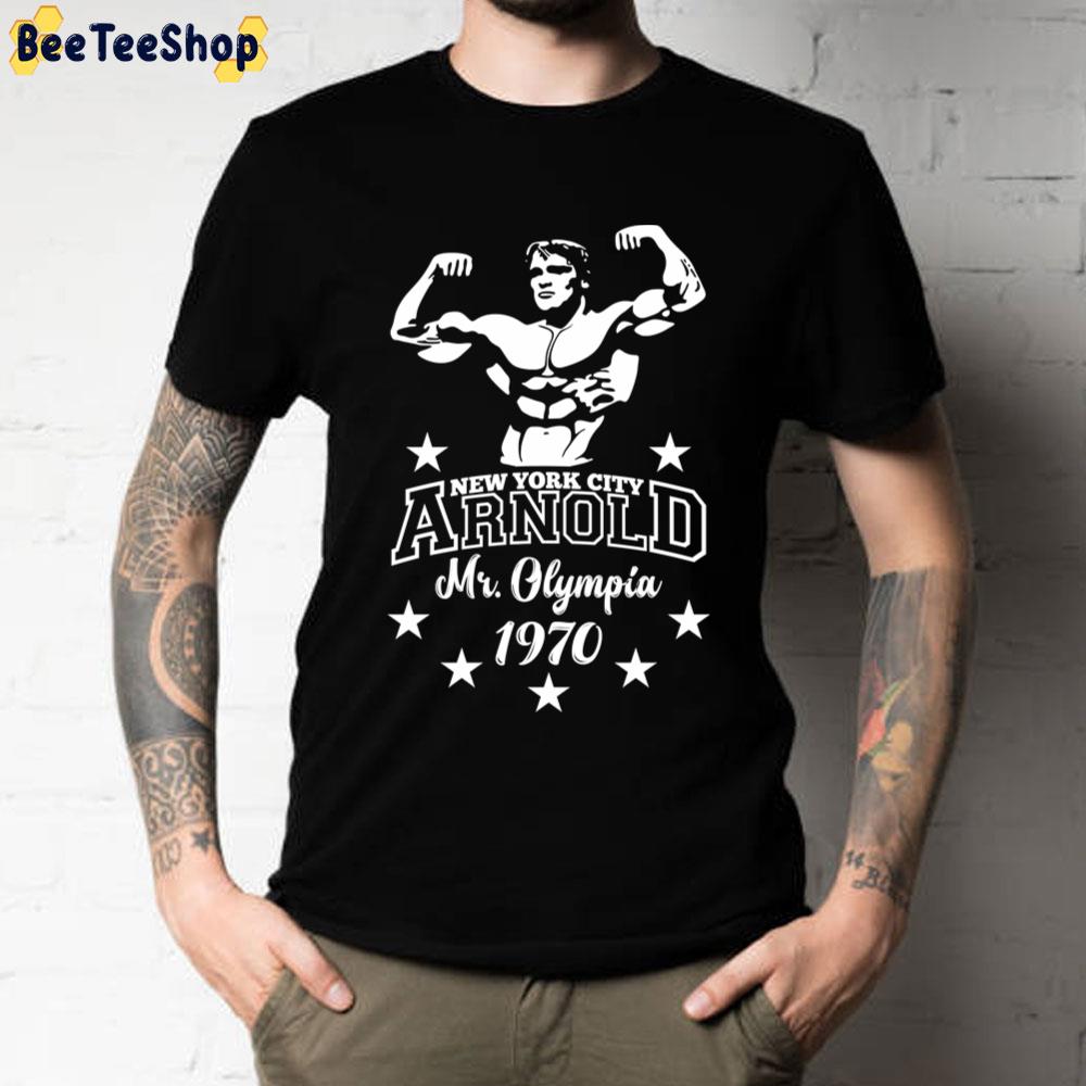 New York City Arnold Schwarzenegger Mr Olympia Unisex T-Shirt New York City Arnold Schwarzenegger Mr Olympia Unisex T-Shirt