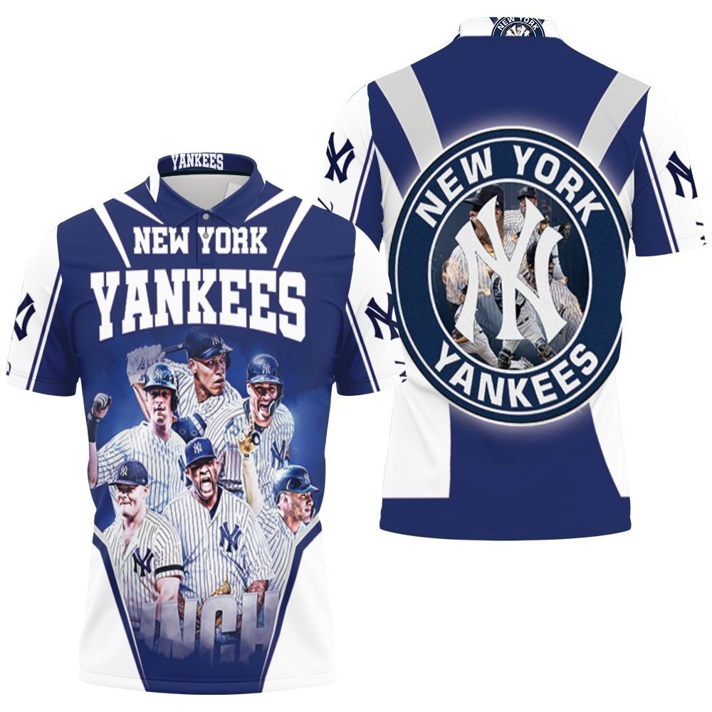 New York Yankees 6 Legends Players Clinched For Fan Polo Shirt All Over Print Shirt 3d T-shirt New York Yankees 6 Legends Players Clinched For Fan Polo Shirt All Over Print Shirt 3d T-shirt