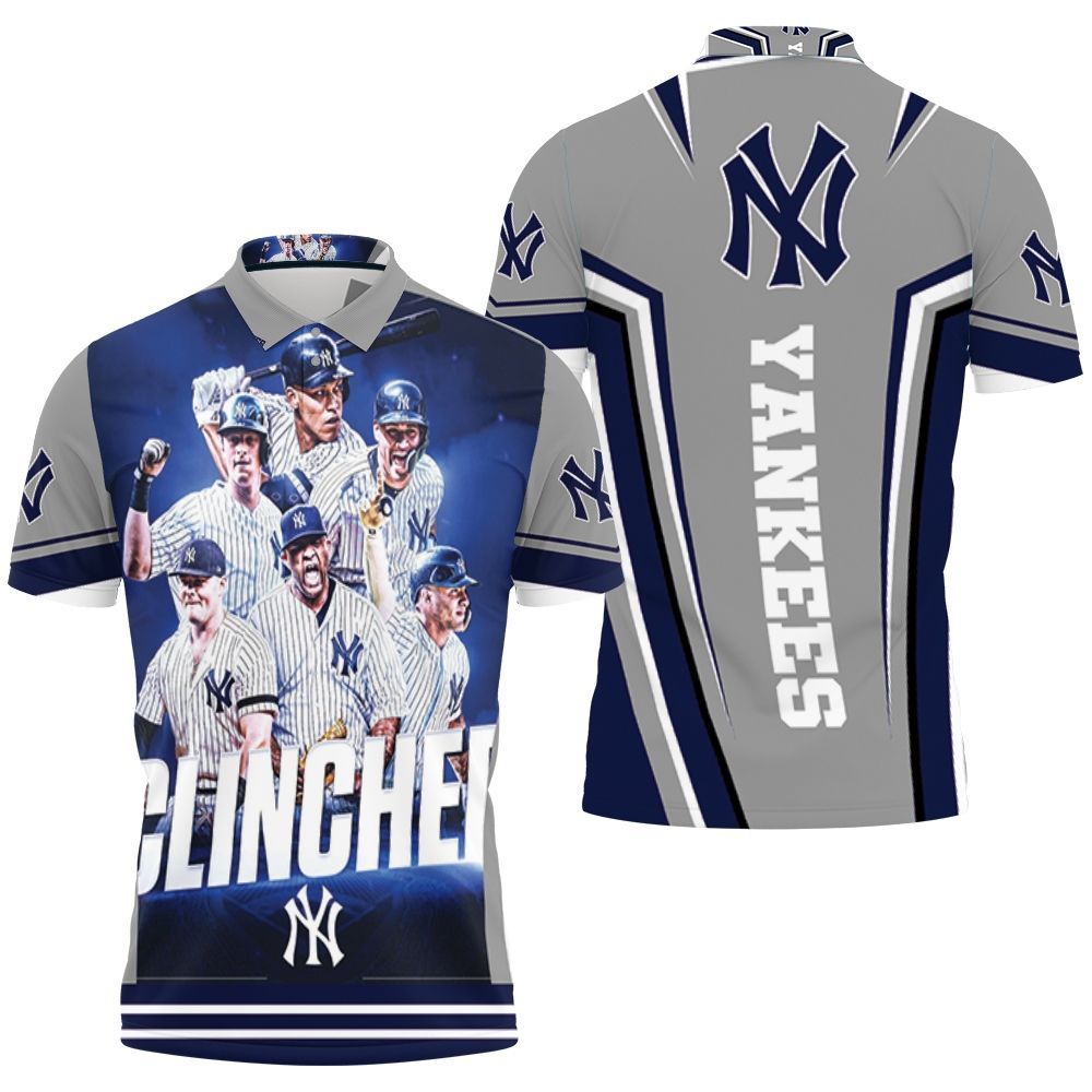 New York Yankees Players Clinched Polo Shirt All Over Print Shirt 3d T-shirt New York Yankees Players Clinched Polo Shirt All Over Print Shirt 3d T-shirt