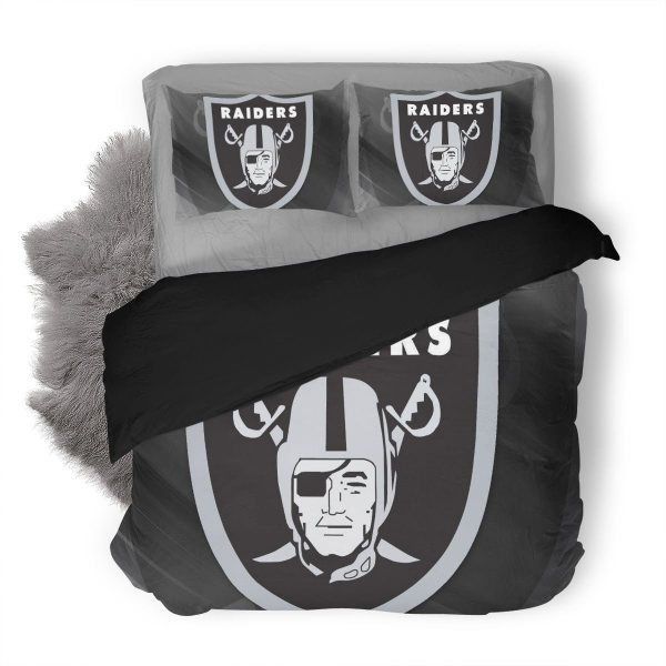 Nfl Oakland Raiders #2 Bedding Set Nfl Oakland Raiders #2 Bedding Set