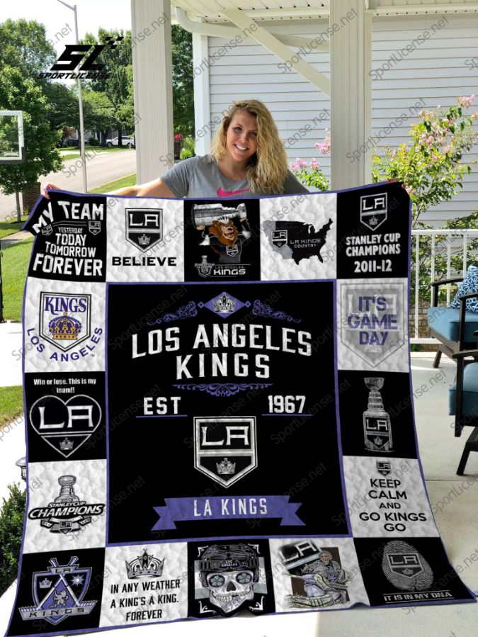 Nhl - Los Angeles King 17 Quilt Blanket Nhl - Los Angeles King 17 Quilt Blanket
