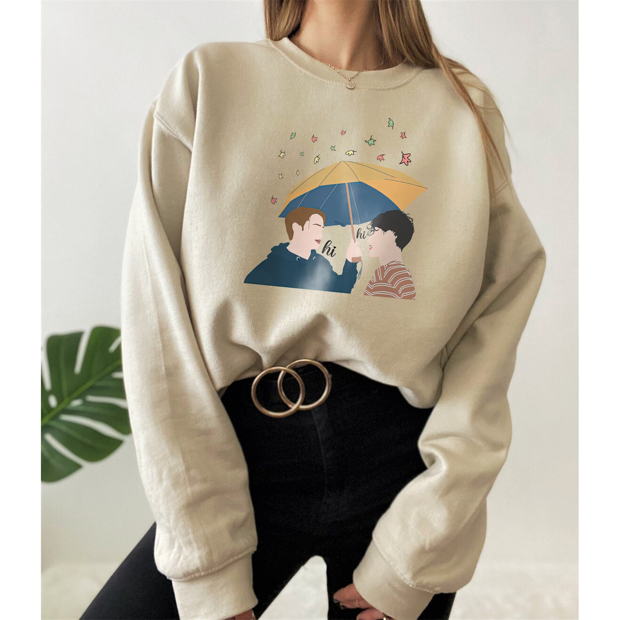 Nick Spring And Charlie Nelson Hi Hi Heartstopper Lgbt Unisex Sweatshirt Nick Spring And Charlie Nelson Hi Hi Heartstopper Lgbt Unisex Sweatshirt