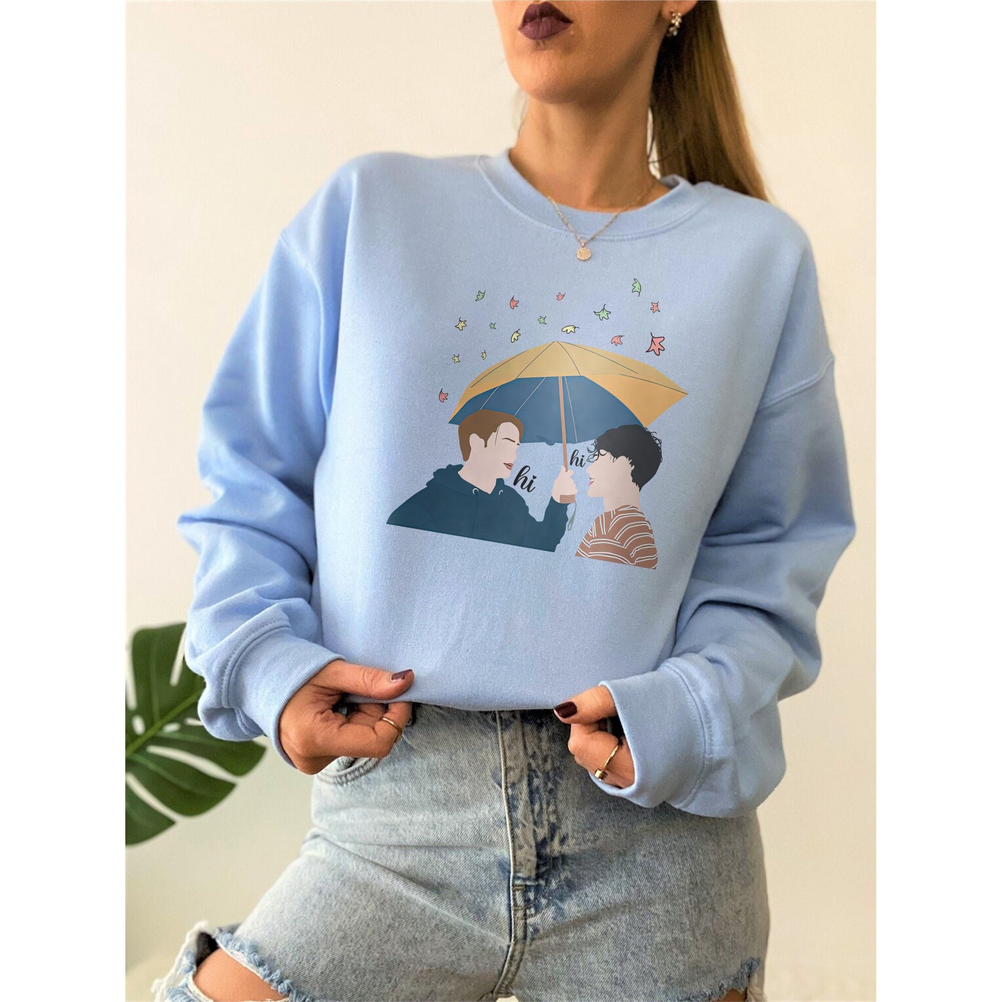 Nick Spring And Charlie Nelson Hi Hi Heartstopper Lgbt Unisex Sweatshirt Nick Spring And Charlie Nelson Hi Hi Heartstopper Lgbt Unisex Sweatshirt
