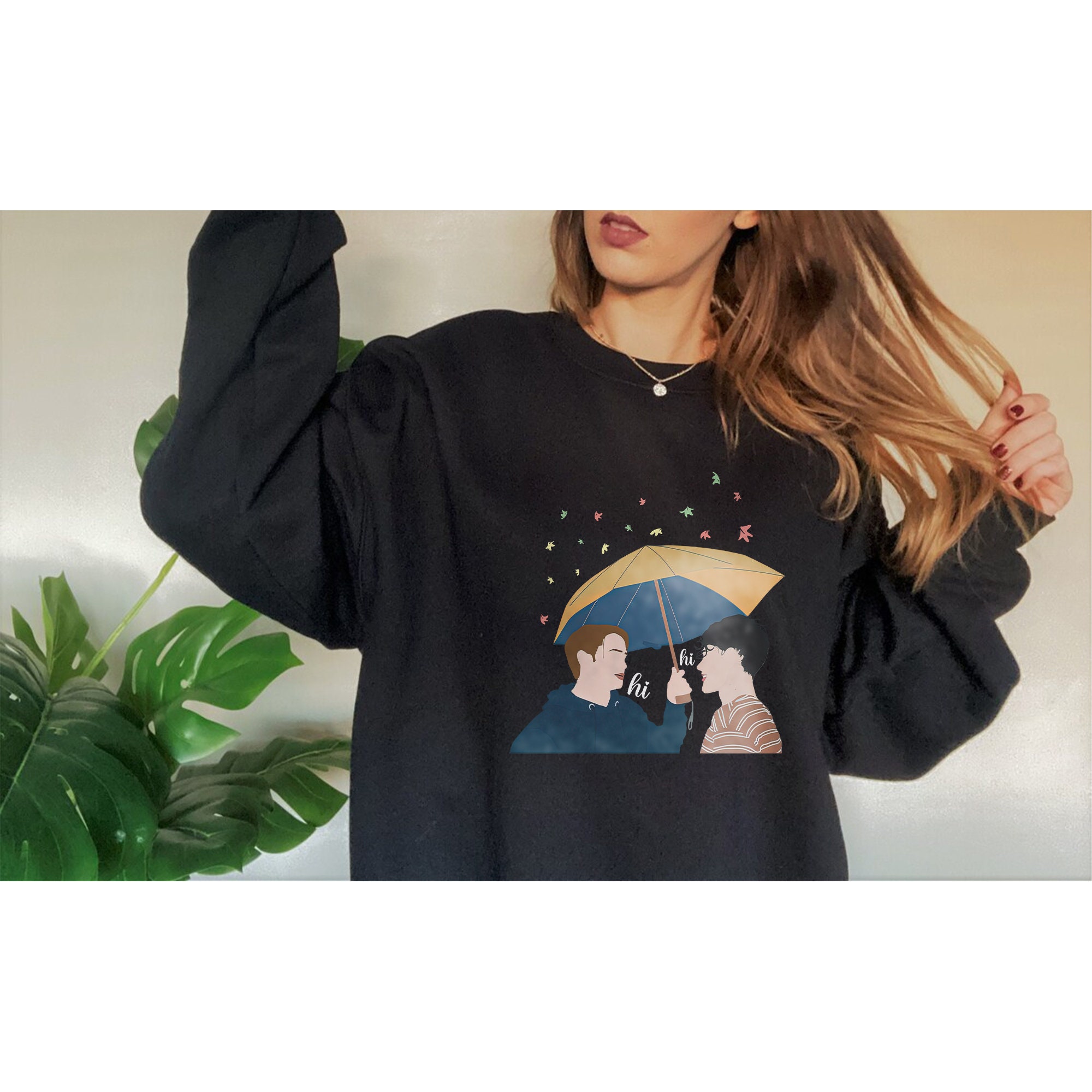 Nick Spring And Charlie Nelson Hi Hi Heartstopper Lgbt Unisex Sweatshirt Nick Spring And Charlie Nelson Hi Hi Heartstopper Lgbt Unisex Sweatshirt