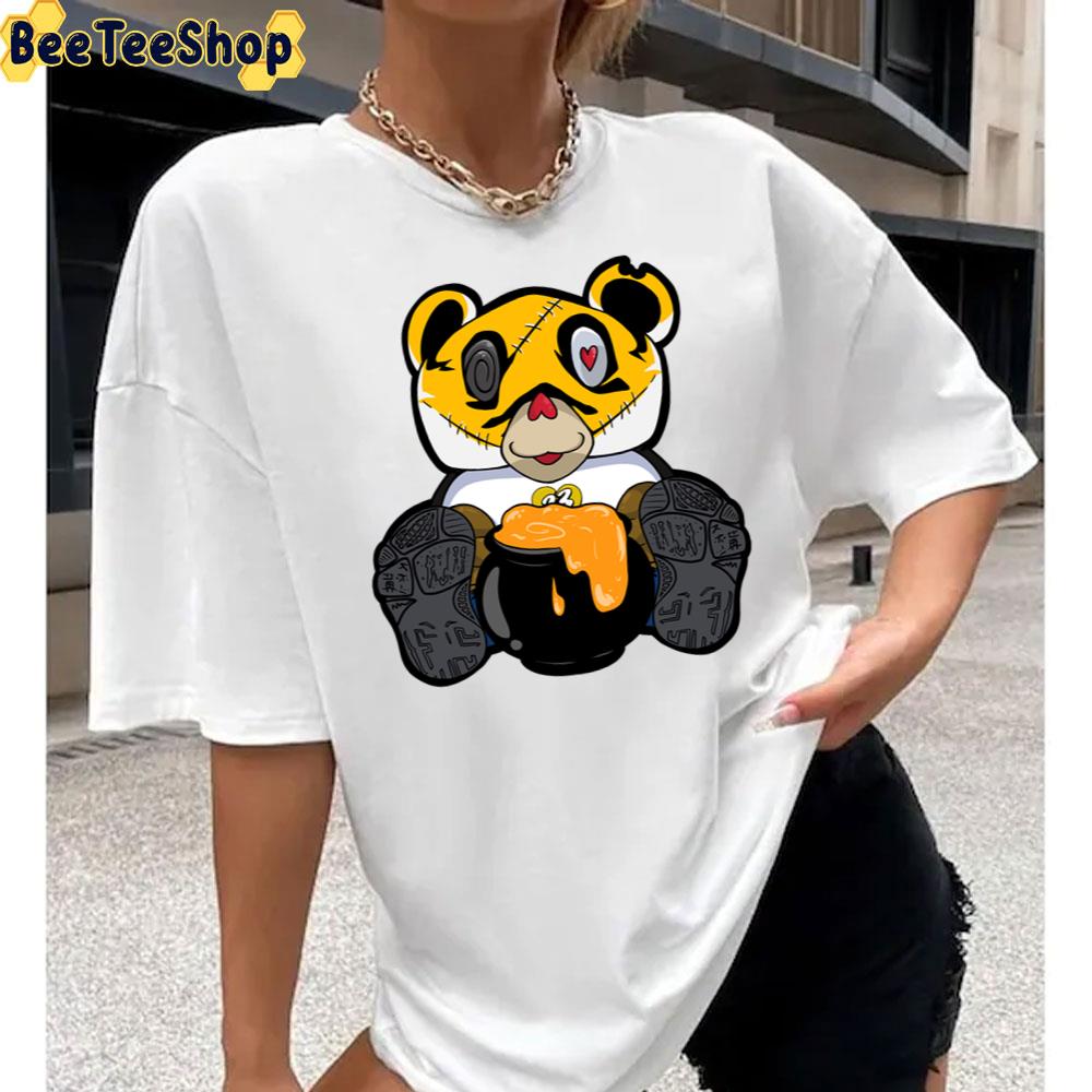 Nike Jordan 9 University Gold Bear Sneaker Matching Unisex T-Shirt Nike Jordan 9 University Gold Bear Sneaker Matching Unisex T-Shirt