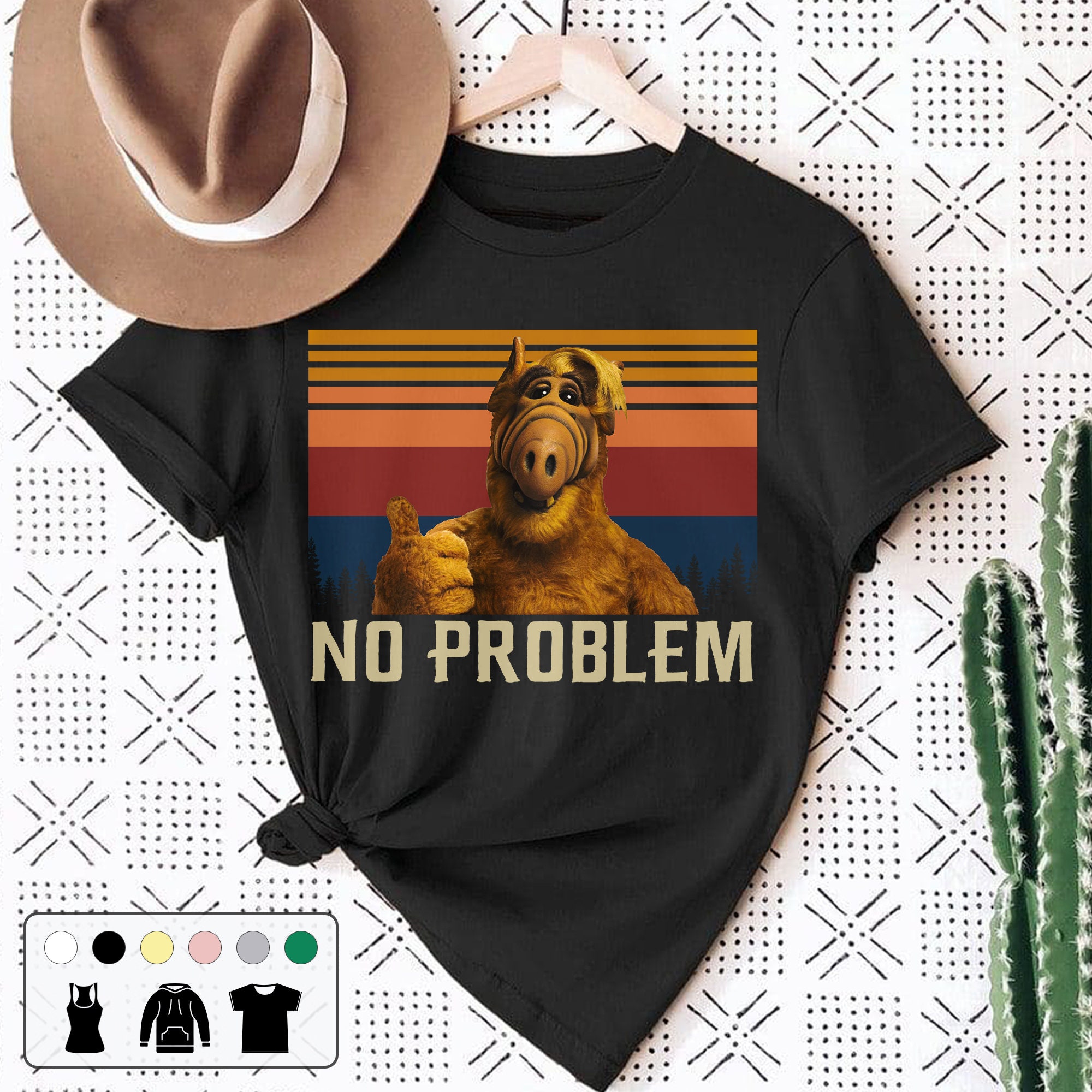 No Problem Alf Vintage Unisex T-Shirt No Problem Alf Vintage Unisex T-Shirt