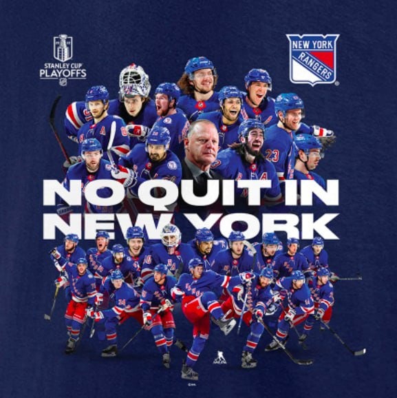 Ny Rangers No Quit New York Rangers Unisex T-Shirt Ny Rangers No Quit New York Rangers Unisex T-Shirt