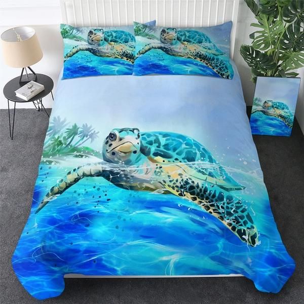 Ocean Turtle Cotton Bedding Sets Ocean Turtle Cotton Bedding Sets