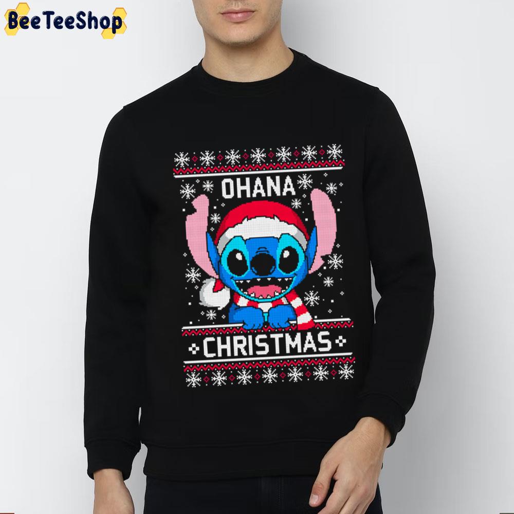 Ohana Christmas Ugly Sweater Unisex T-Shirt Ohana Christmas Ugly Sweater Unisex T-Shirt