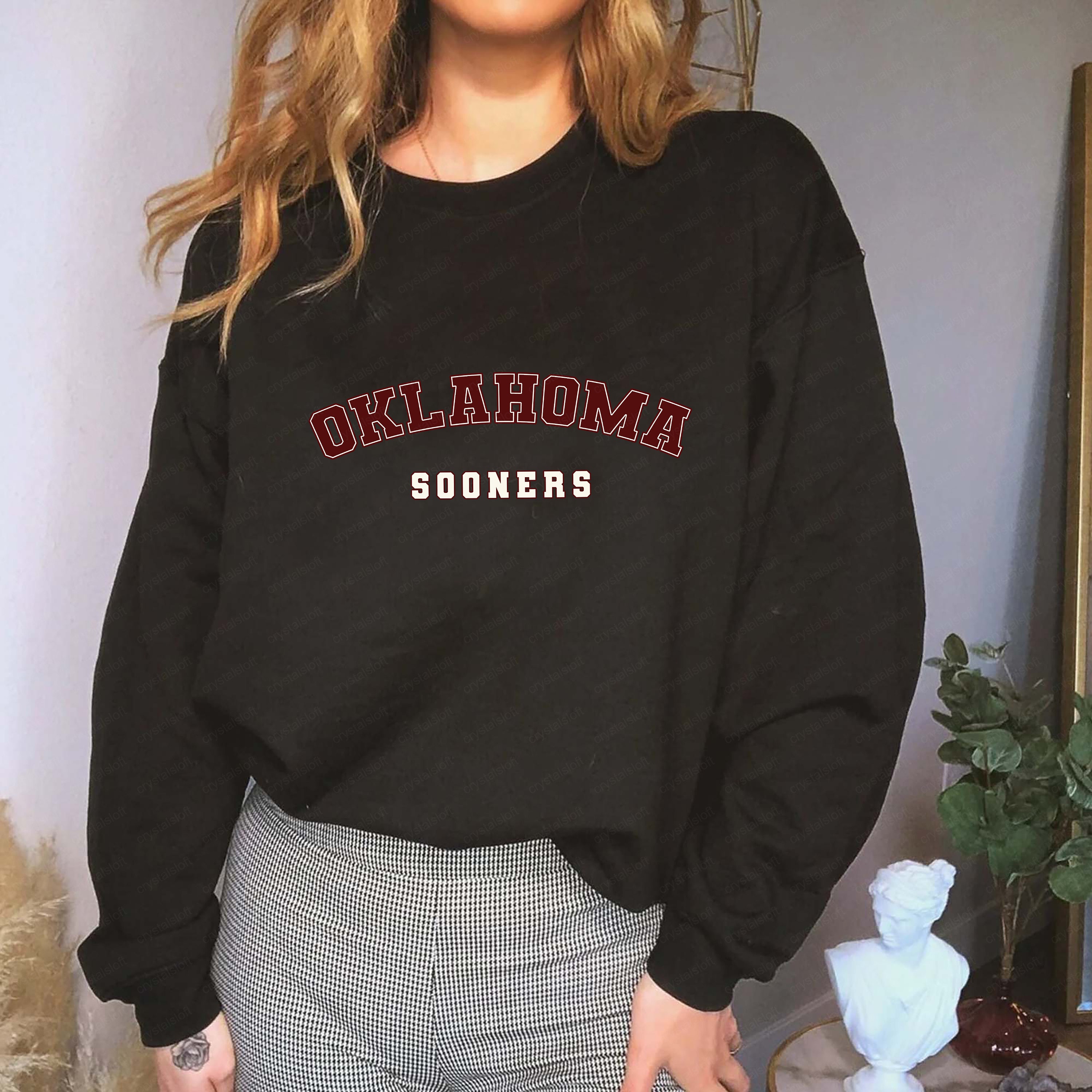 Oklahoma Sooners Football Team Unisex Sweatshirt Oklahoma Sooners Football Team Unisex Sweatshirt