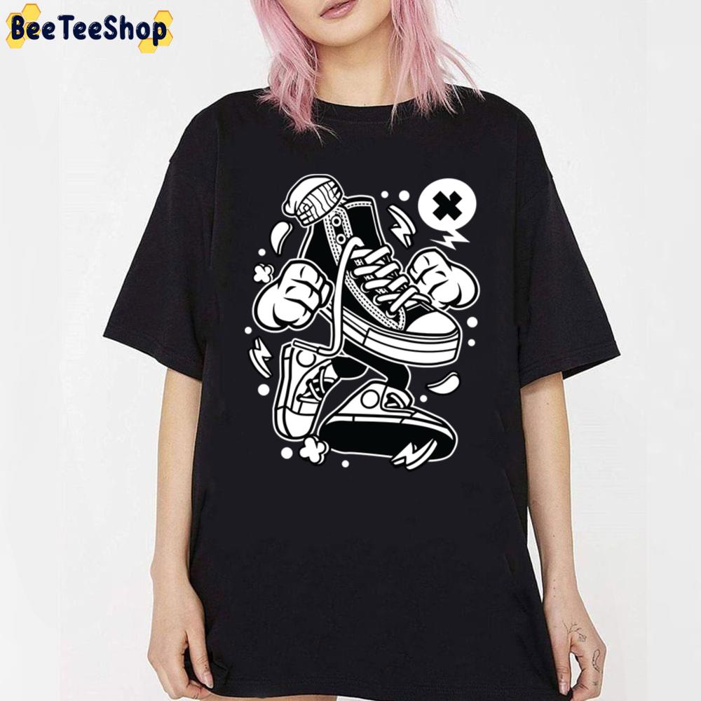 Old School Shoe Converse Unisex T-Shirt Old School Shoe Converse Unisex T-Shirt