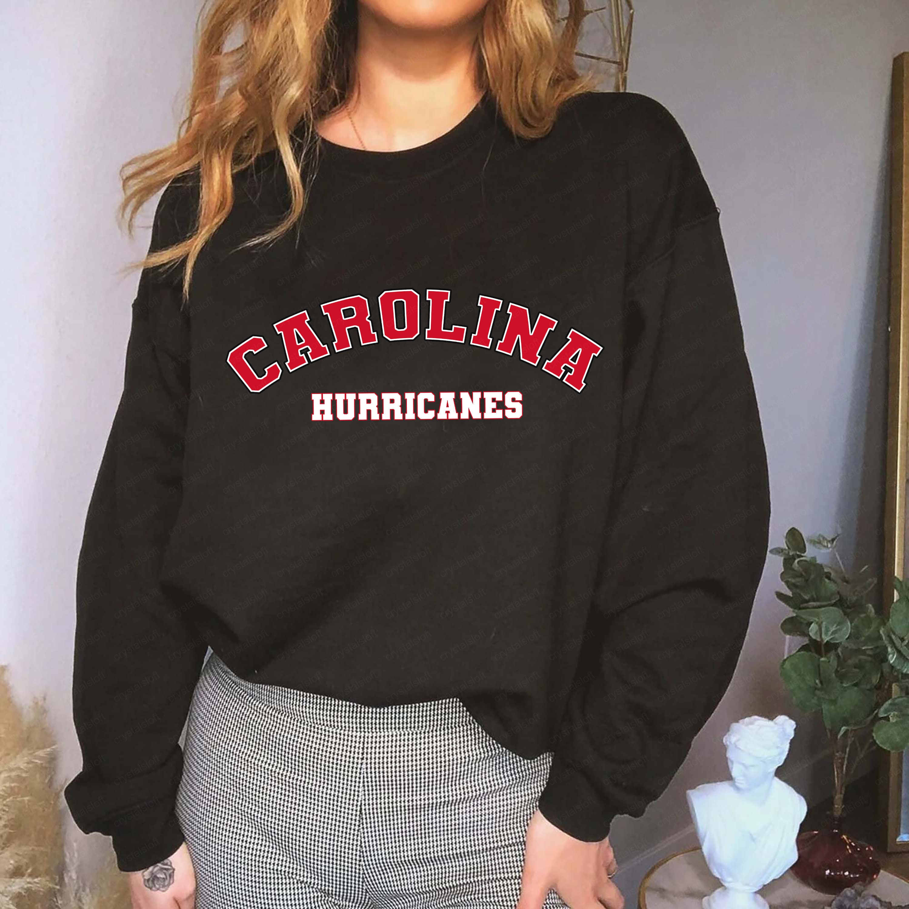 Old Vintage Art Carolina Hurricanes Hockey Champion Unisex Sweatshirt Old Vintage Art Carolina Hurricanes Hockey Champion Unisex Sweatshirt