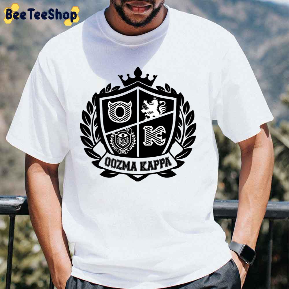 Oozma Kappa Monsters Inc Black Art Unisex T-Shirt Oozma Kappa Monsters Inc Black Art Unisex T-Shirt