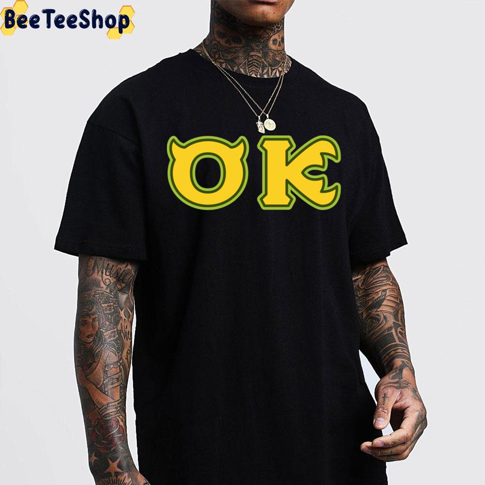 Oozma Kappa Ok Monsters Inc Unisex T-Shirt Oozma Kappa Ok Monsters Inc Unisex T-Shirt