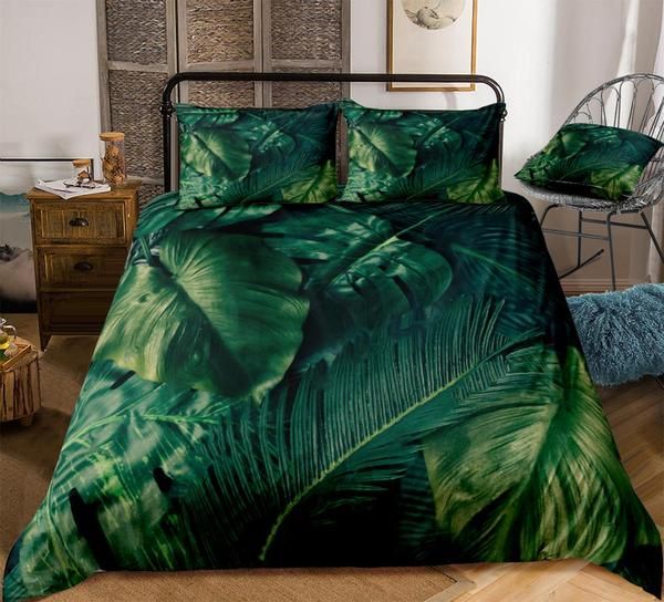 Palm Leaves Cotton Bedding Sets Palm Leaves Cotton Bedding Sets