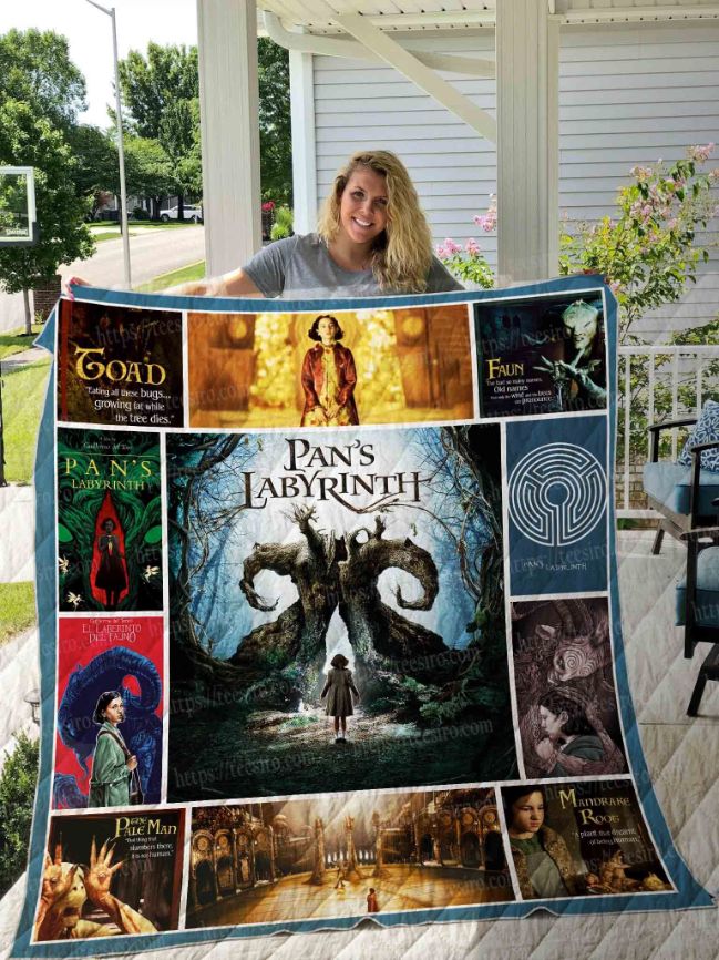 Pan&#8217S Labyrinth Quilt Blanket 01 Pan&#8217S Labyrinth Quilt Blanket 01
