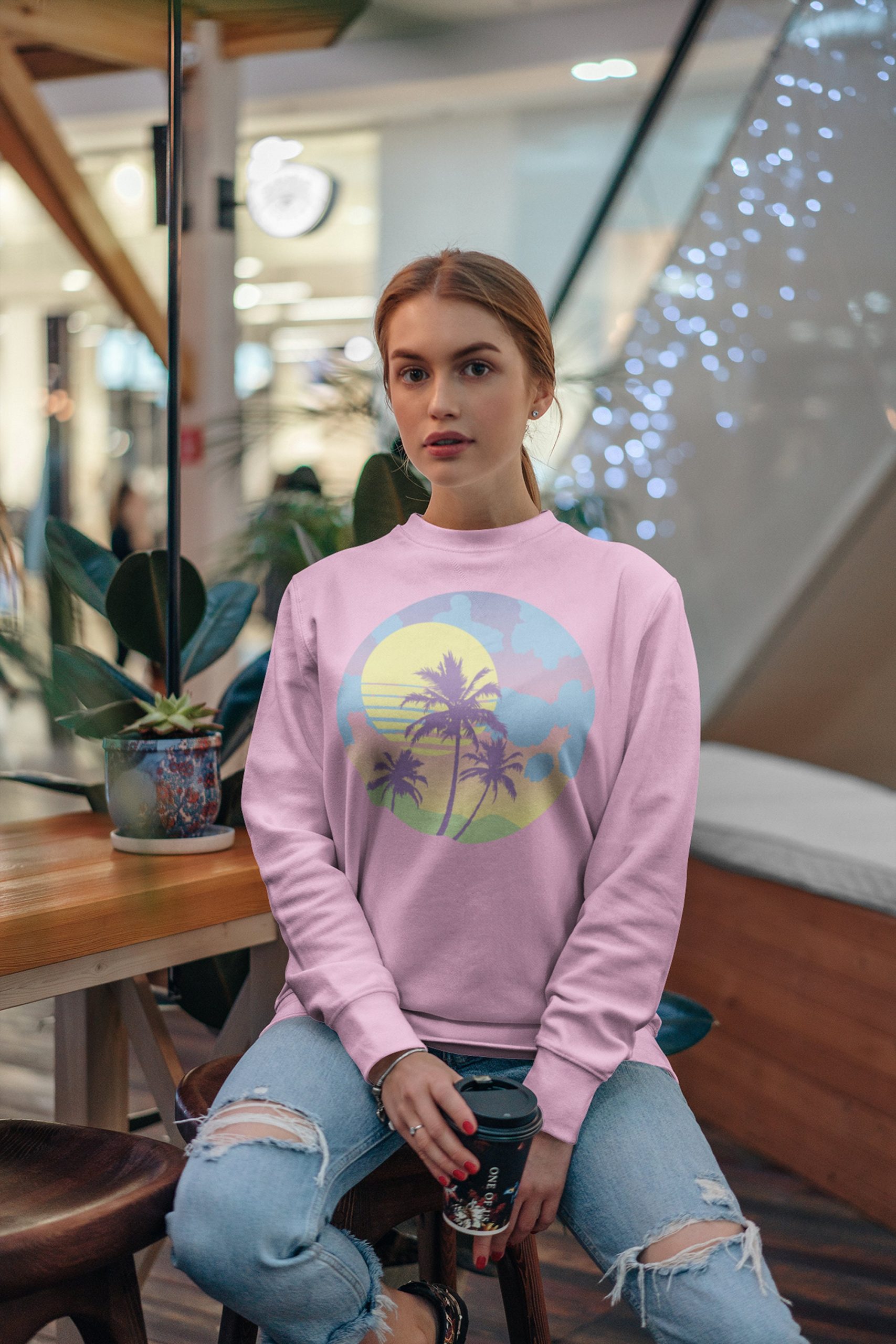 Pastel 90's Vaporwave Retrowave Unisex Sweatshirt Pastel 90's Vaporwave Retrowave Unisex Sweatshirt