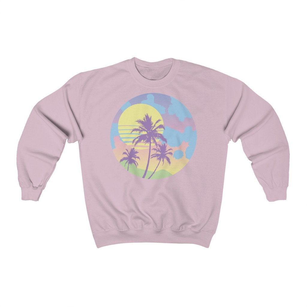 Pastel 90's Vaporwave Retrowave Unisex Sweatshirt Pastel 90's Vaporwave Retrowave Unisex Sweatshirt