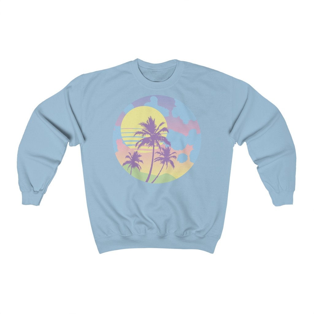 Pastel 90's Vaporwave Retrowave Unisex Sweatshirt Pastel 90's Vaporwave Retrowave Unisex Sweatshirt