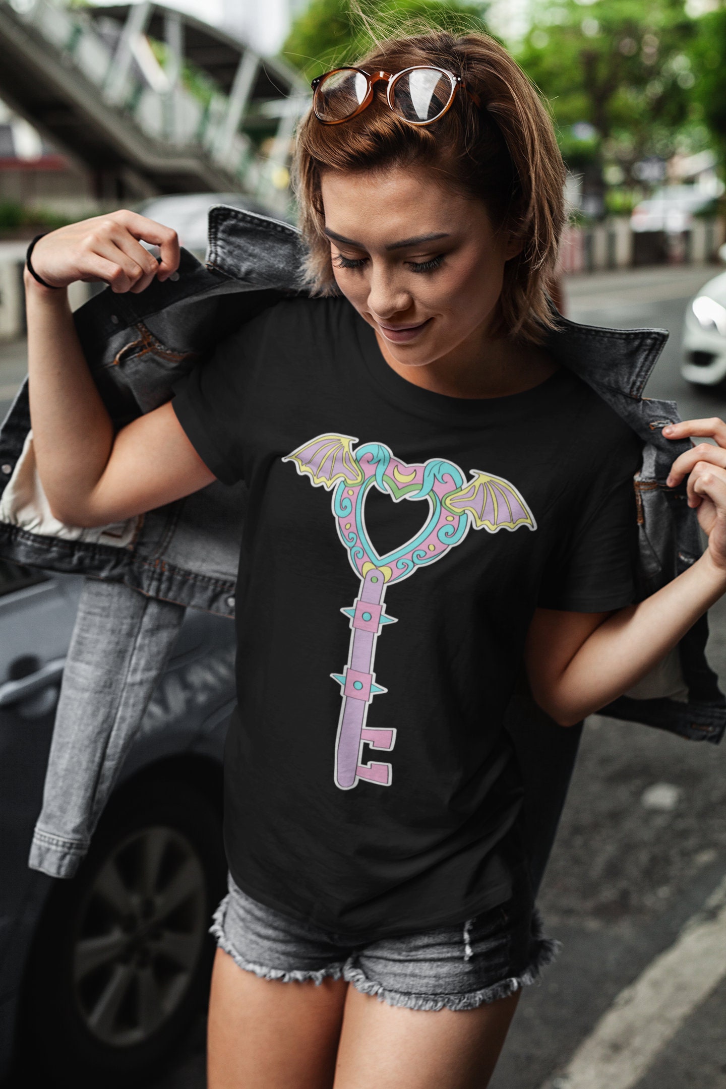 Pastel Goth Gothic Key Unisex T-Shirt Pastel Goth Gothic Key Unisex T-Shirt