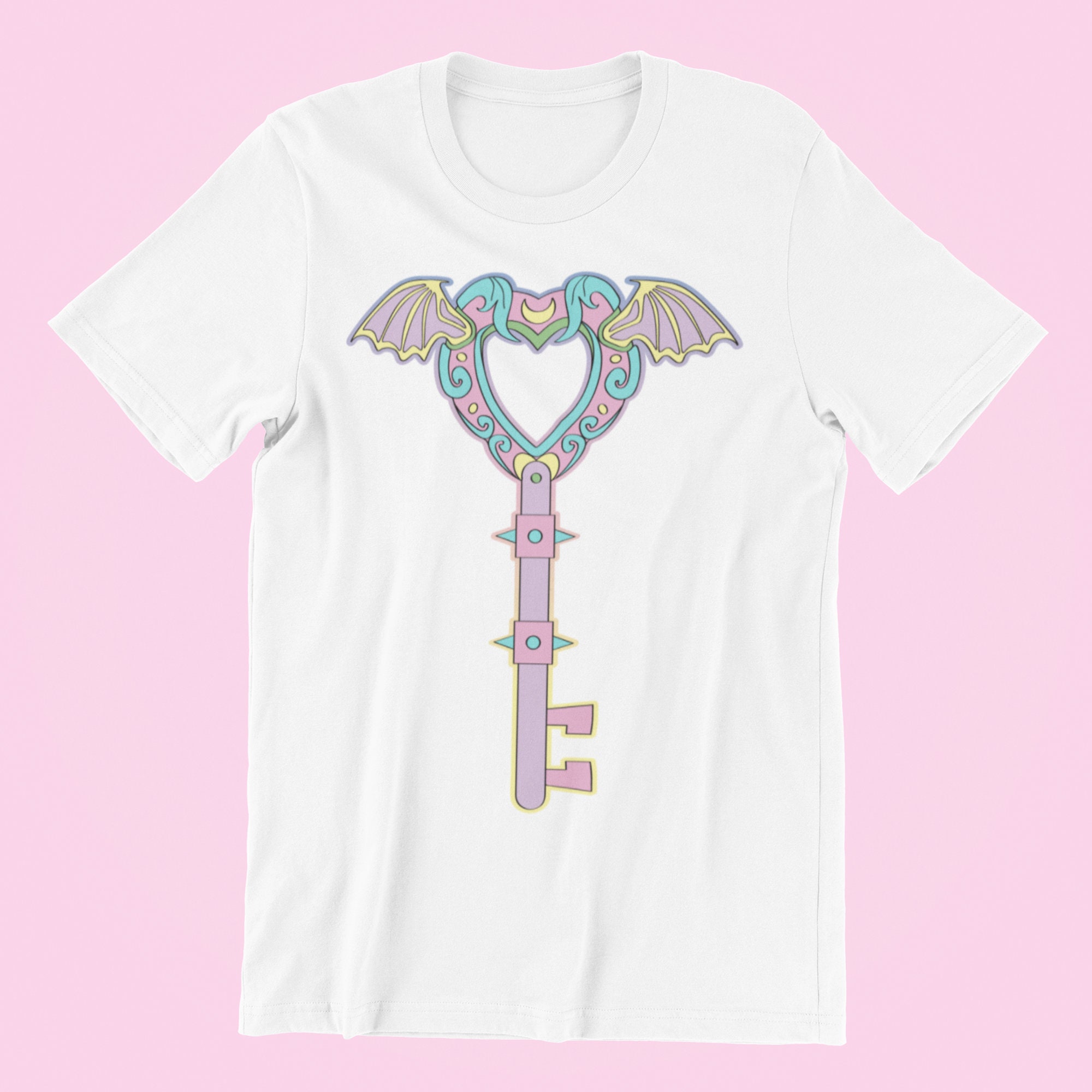 Pastel Goth Gothic Key Unisex T-Shirt Pastel Goth Gothic Key Unisex T-Shirt