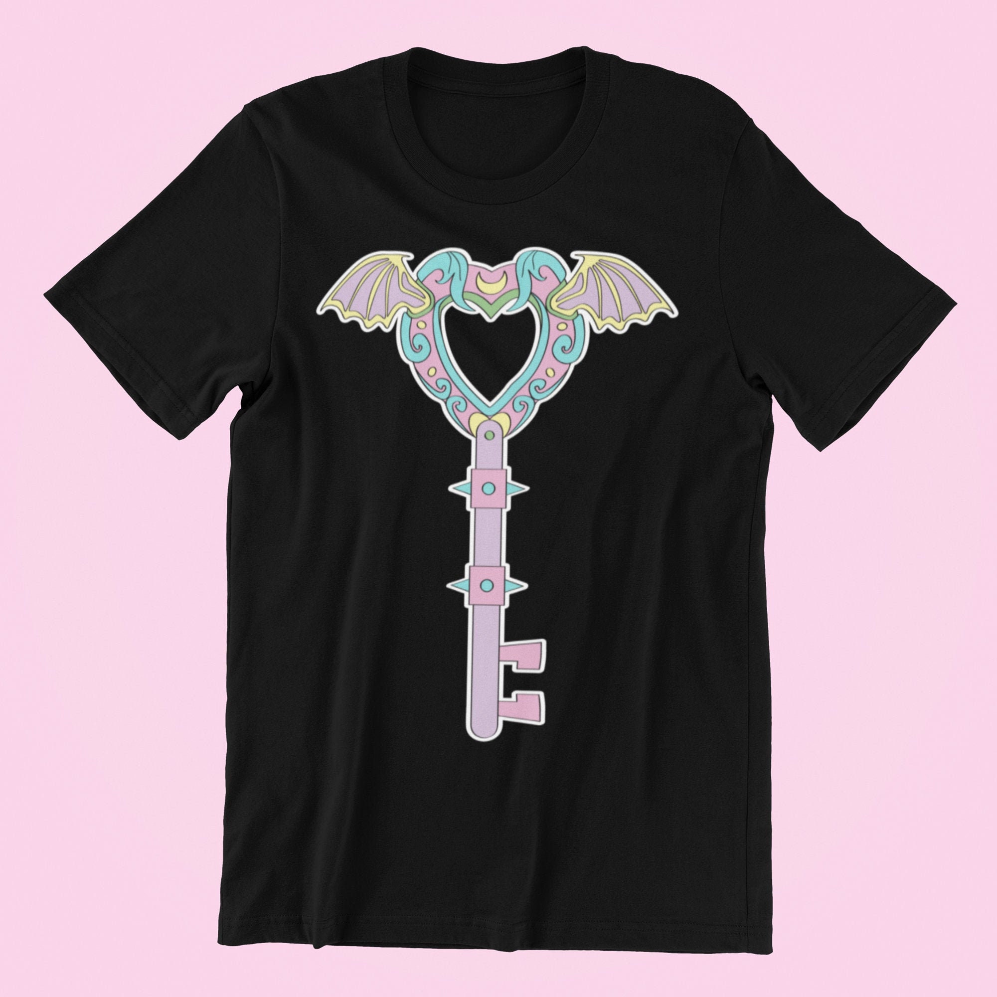 Pastel Goth Gothic Key Unisex T-Shirt Pastel Goth Gothic Key Unisex T-Shirt