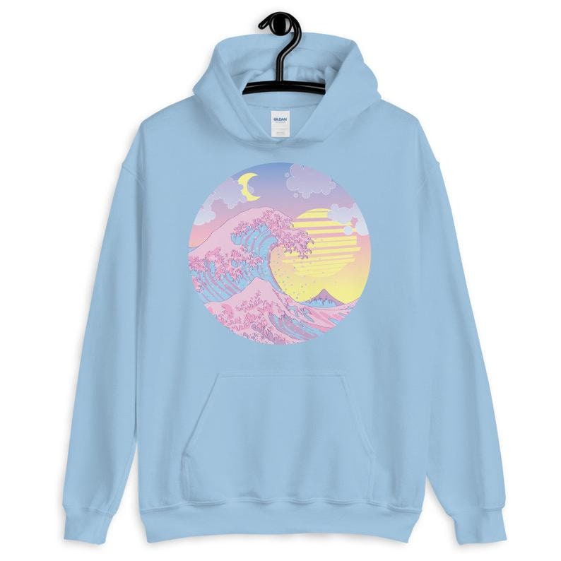 Pastel Goth Japanese Art Unisex Sweatshirt Pastel Goth Japanese Art Unisex Sweatshirt