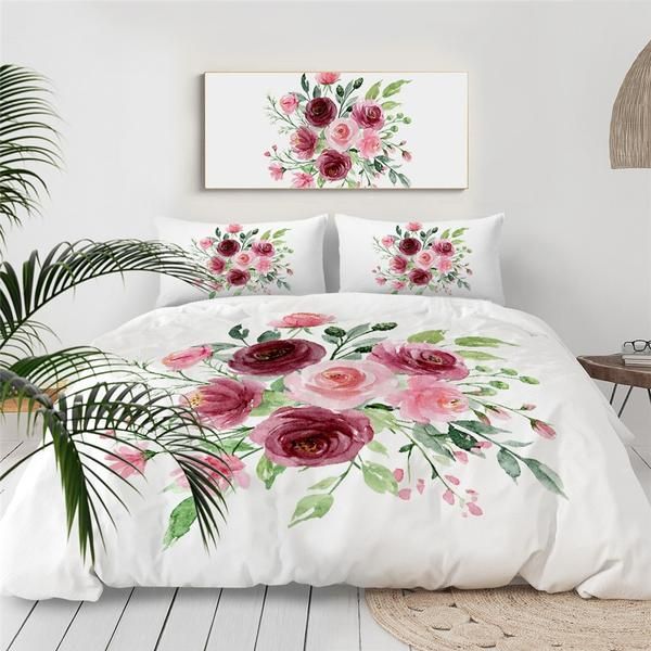 Pastel Rose Cotton Bedding Sets Pastel Rose Cotton Bedding Sets