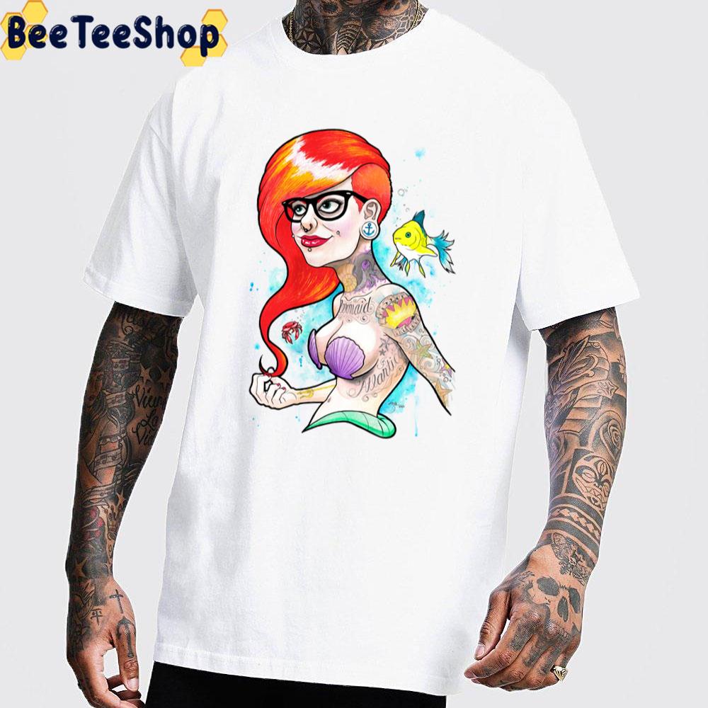 Personality Mermaid Art Unisex T-Shirt Personality Mermaid Art Unisex T-Shirt