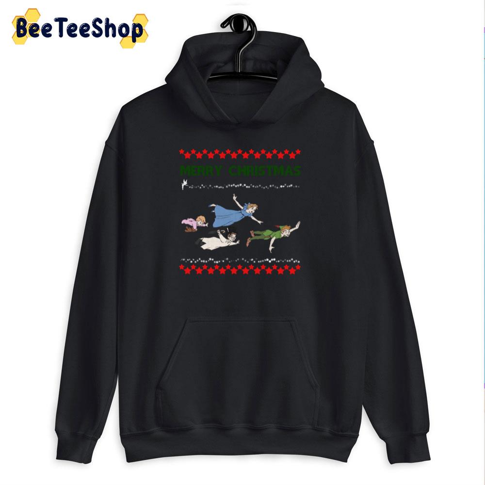 Peter Pan Ugly Christmas Sweater Tinker Bell Unisex T-Shirt Peter Pan Ugly Christmas Sweater Tinker Bell Unisex T-Shirt