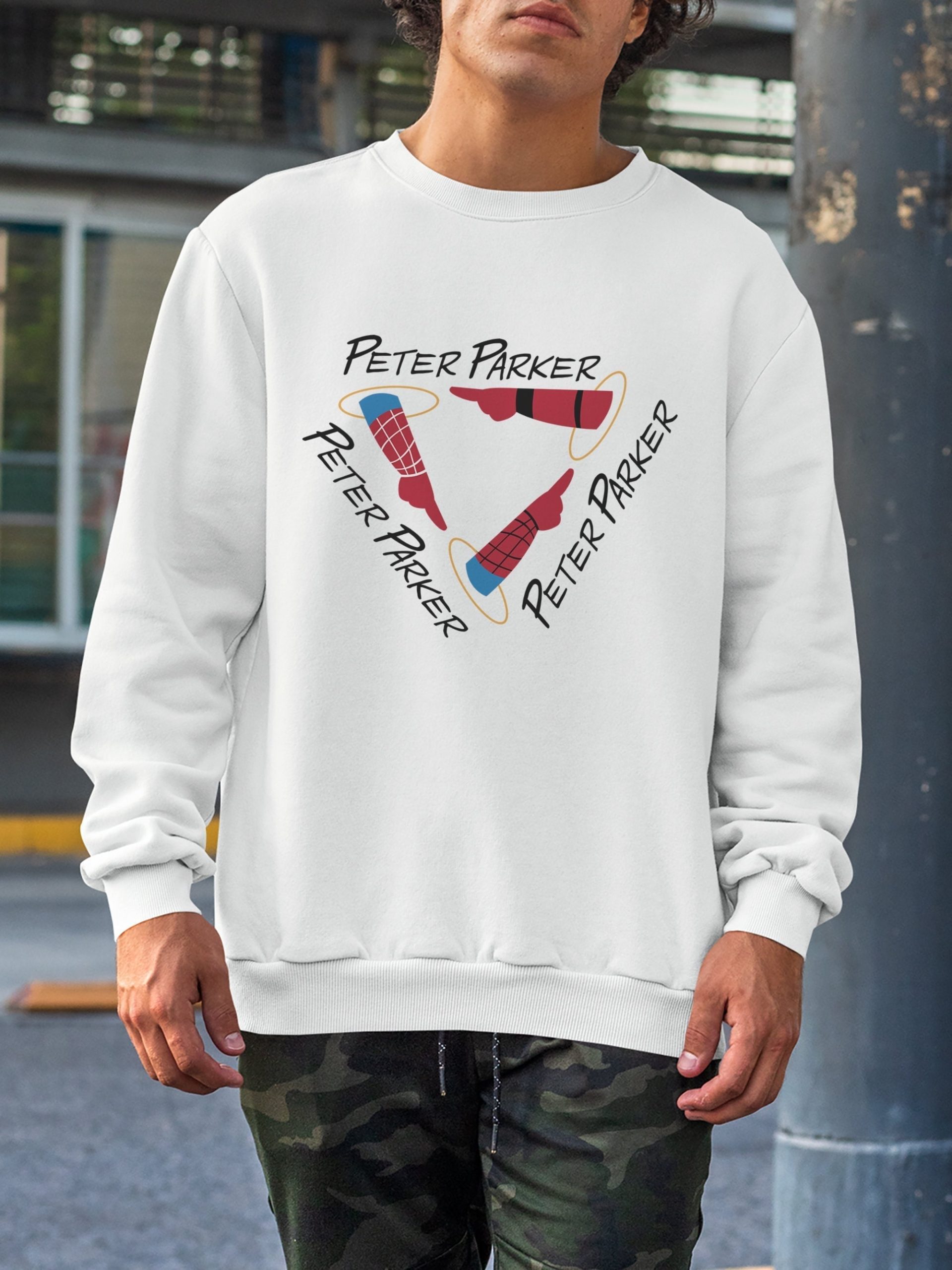 Peter Parker Funny No Way Home Marvel Fan Unisex Sweatshirt Peter Parker Funny No Way Home Marvel Fan Unisex Sweatshirt