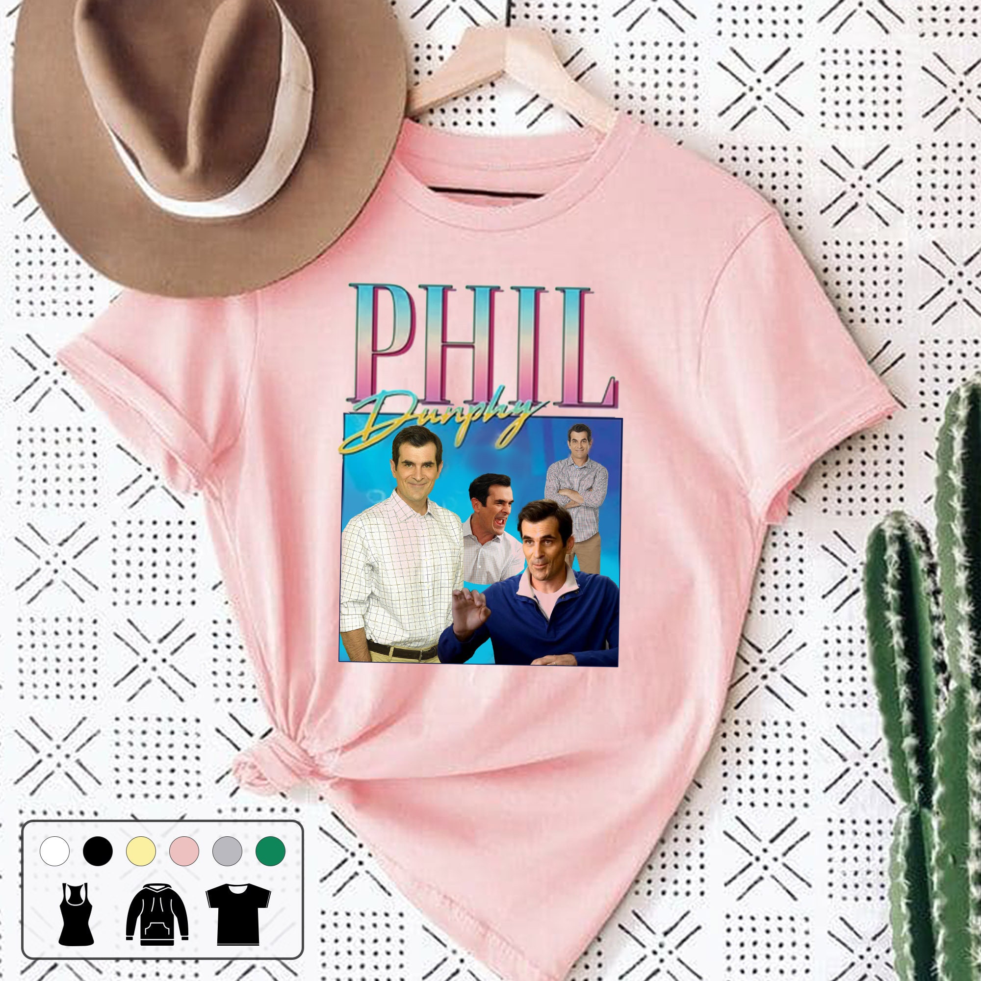 Phil Dunphy Homage 90's Tv Show Funny Retro Unisex T-Shirt Phil Dunphy Homage 90's Tv Show Funny Retro Unisex T-Shirt