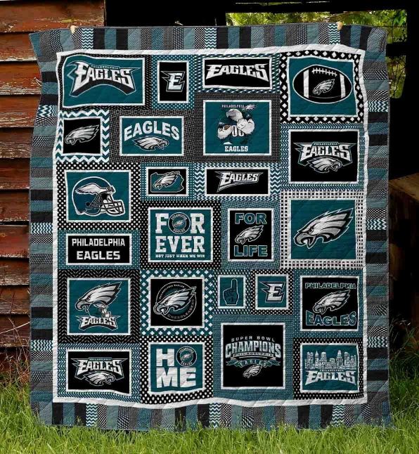 Philadelphia Eagles 1 Quilt Blanket Philadelphia Eagles 1 Quilt Blanket