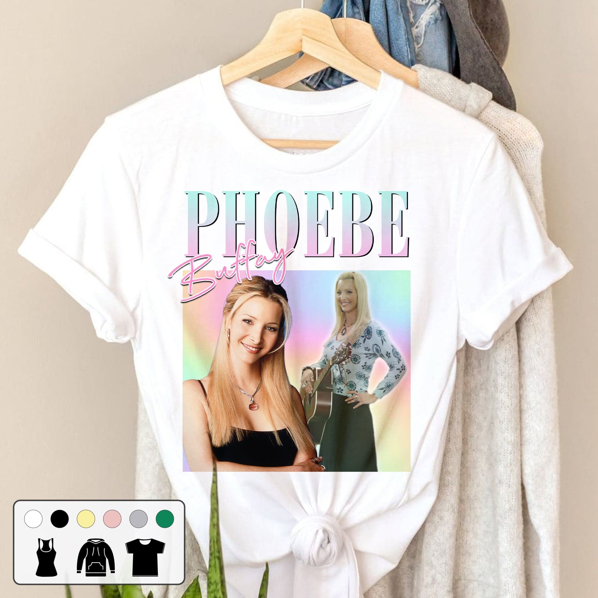 Phoebe Buffay Homage Vintage Unisex T-Shirt Phoebe Buffay Homage Vintage Unisex T-Shirt