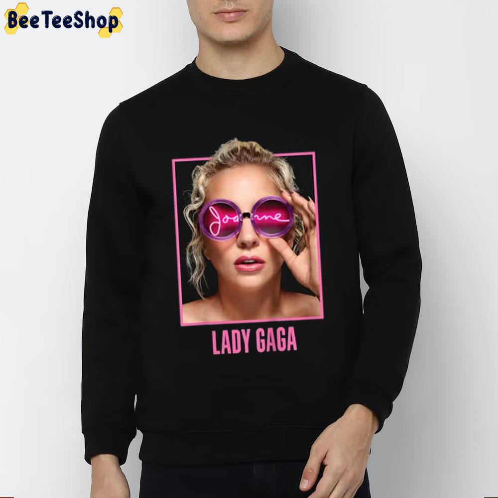 Pink Art Lady Gaga Joanne Glasses Unisex T-Shirt Pink Art Lady Gaga Joanne Glasses Unisex T-Shirt