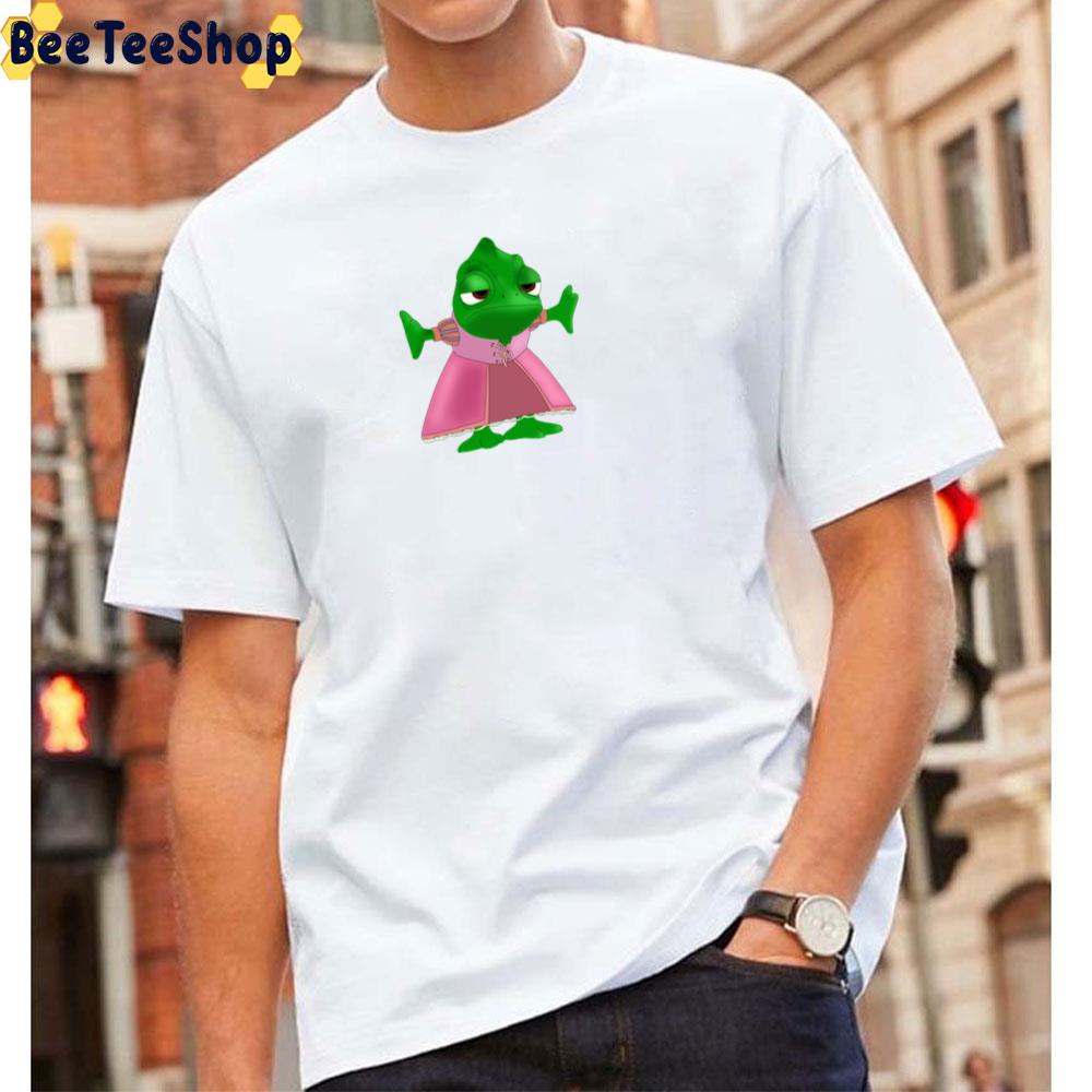 Pink Dress Pascal From Tangled Movie Unisex T-Shirt Pink Dress Pascal From Tangled Movie Unisex T-Shirt
