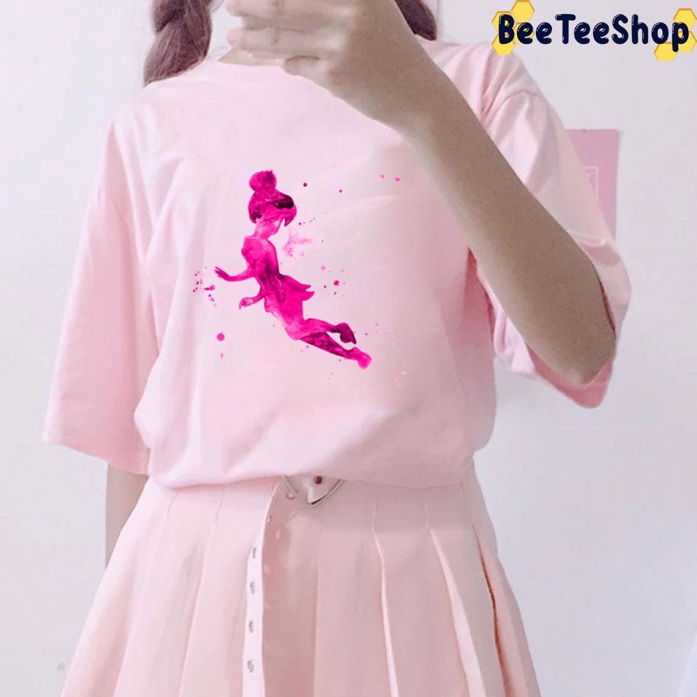 Pink Tinker Bell Unisex T-Shirt Pink Tinker Bell Unisex T-Shirt