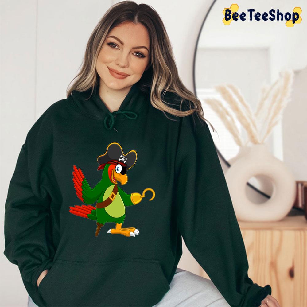 Pirate Parrot Pirates Of The Caribbean Unisex T-Shirt Pirate Parrot Pirates Of The Caribbean Unisex T-Shirt