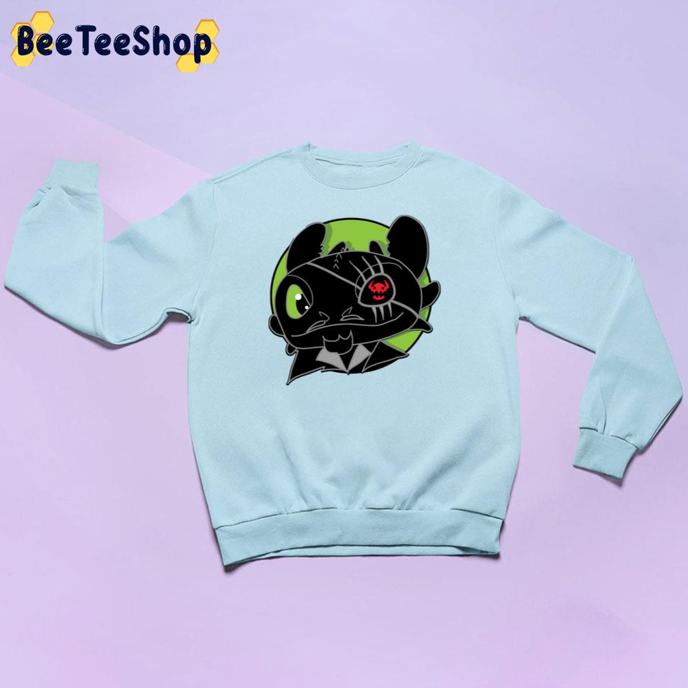 Pirate Toothless How To Train Your Dragon Unisex Sweatshirt Pirate Toothless How To Train Your Dragon Unisex Sweatshirt