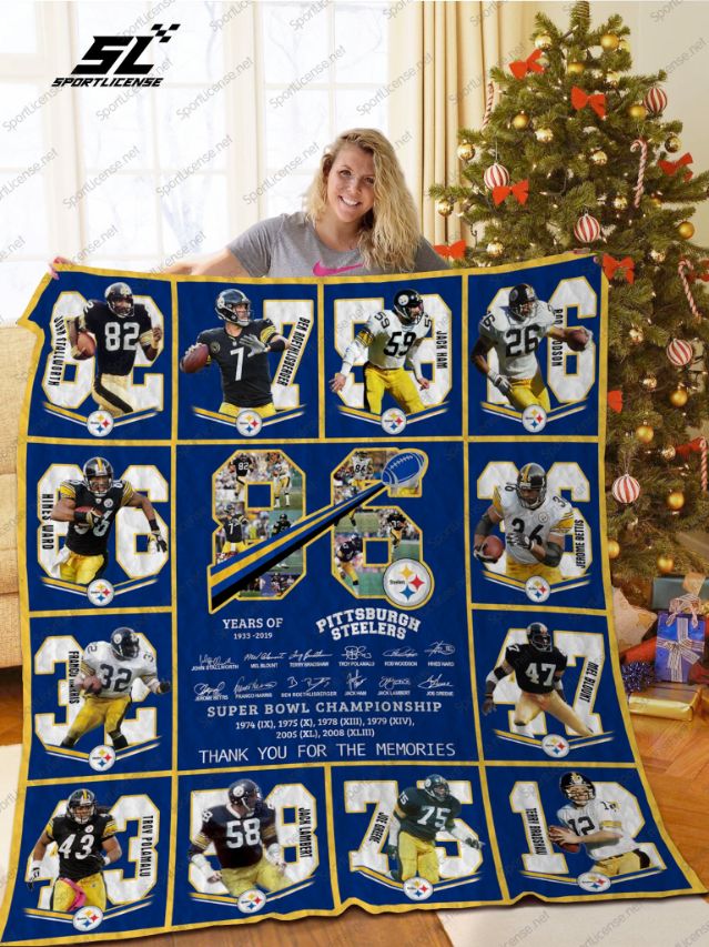 Pittsburgh Steelers Quilt Blanket Ver 17 Pittsburgh Steelers Quilt Blanket Ver 17