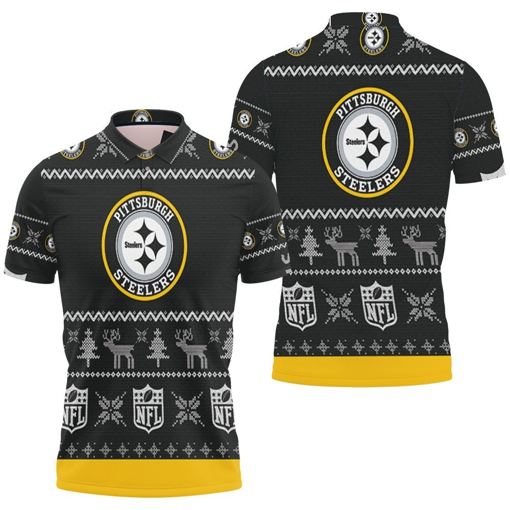 Pittsburgh Steelers Ugly Sweatshirt Christmas 3d Polo Shirt All Over Print Shirt 3d T-shirt Pittsburgh Steelers Ugly Sweatshirt Christmas 3d Polo Shirt All Over Print Shirt 3d T-shirt
