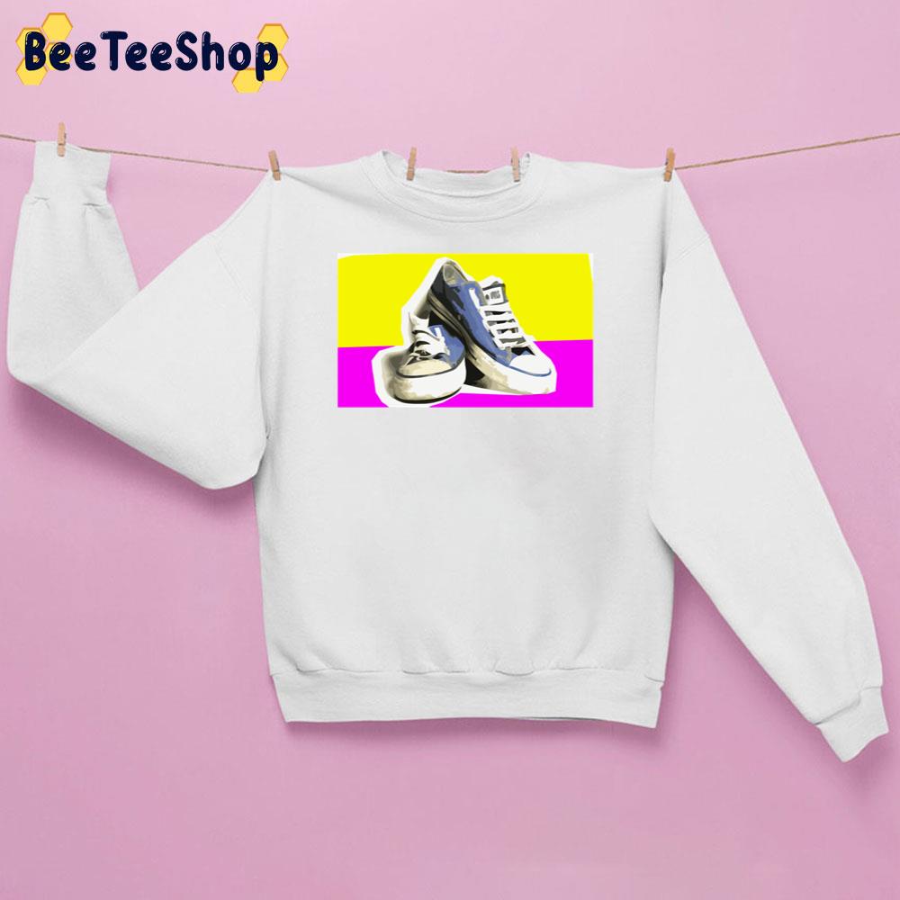 Pop Art Shoes Converse Unisex Sweatshirt Pop Art Shoes Converse Unisex Sweatshirt