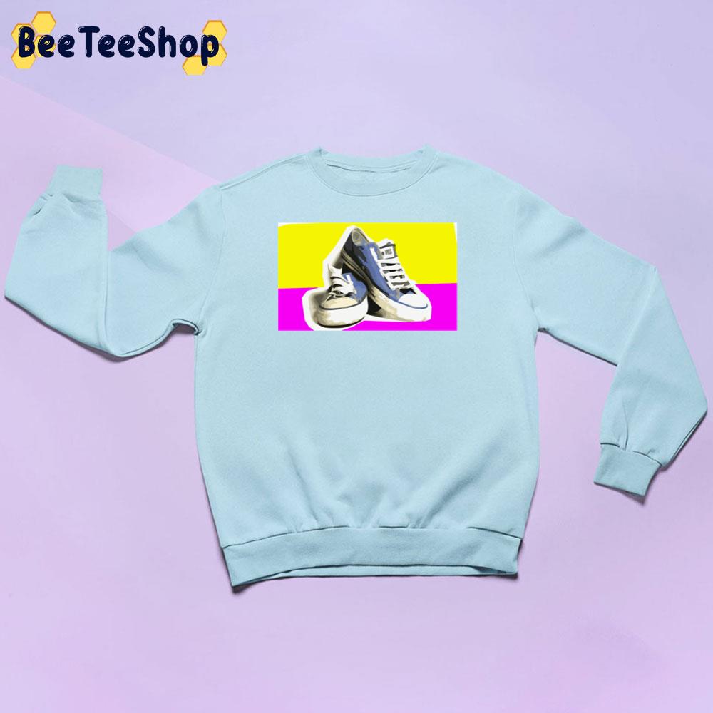 Pop Art Shoes Converse Unisex Sweatshirt Pop Art Shoes Converse Unisex Sweatshirt