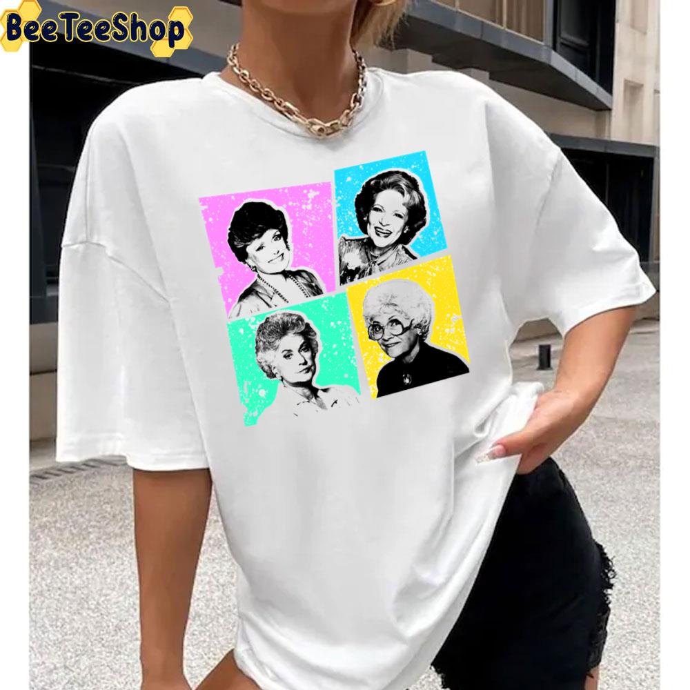 Pop Art The Golden Girls Unisex T-Shirt Pop Art The Golden Girls Unisex T-Shirt