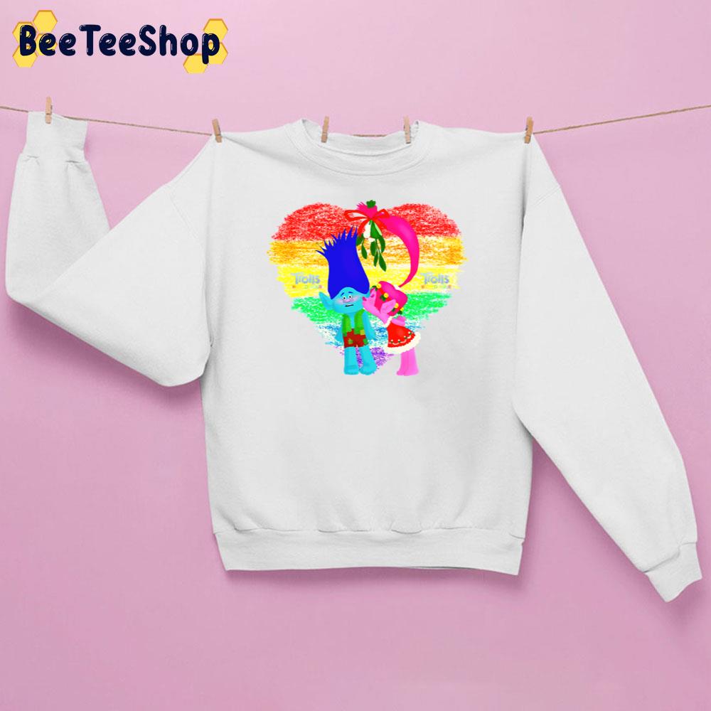 Poppy And Branch Trolls Movie Unisex Sweatshirt Poppy And Branch Trolls Movie Unisex Sweatshirt
