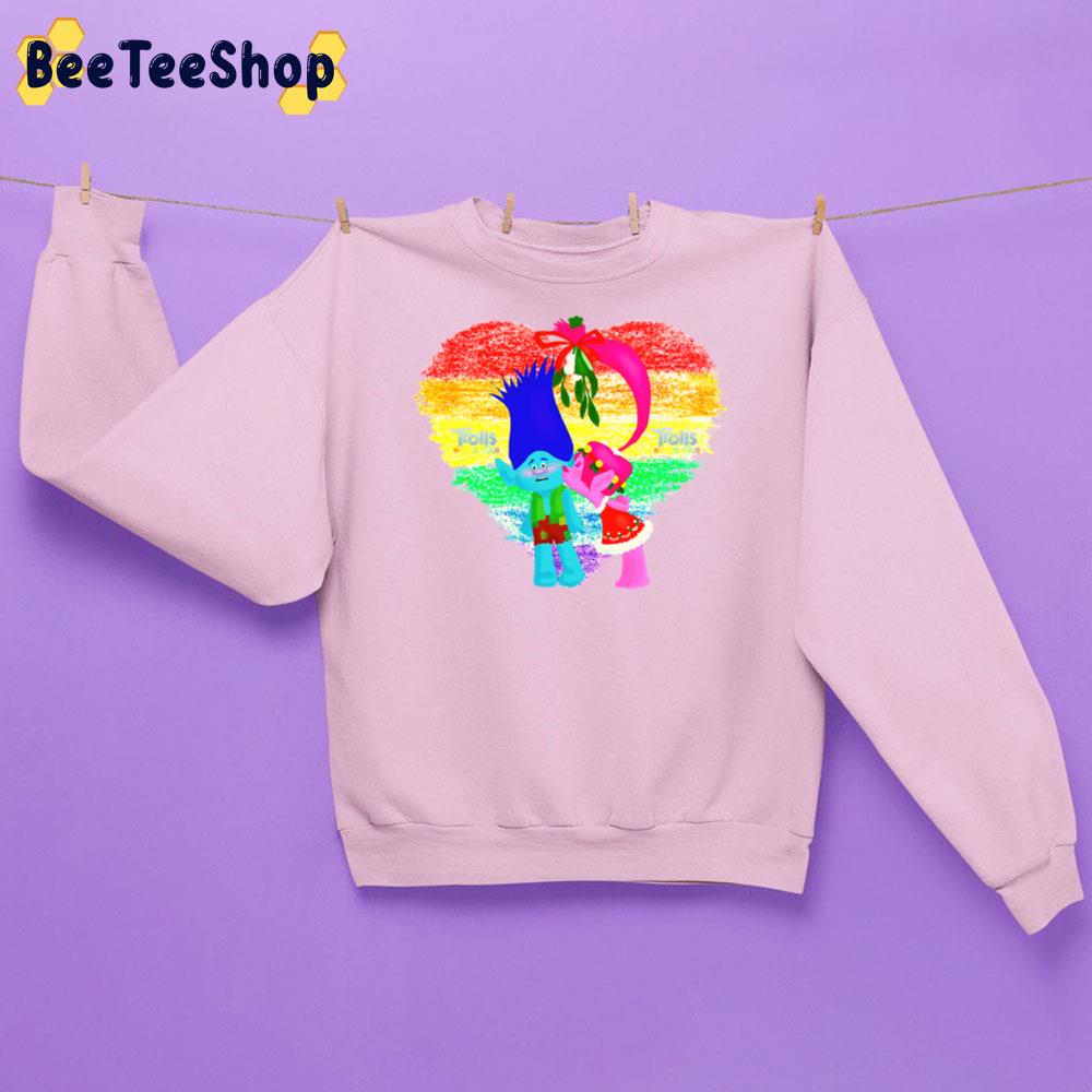Poppy And Branch Trolls Movie Unisex Sweatshirt Poppy And Branch Trolls Movie Unisex Sweatshirt