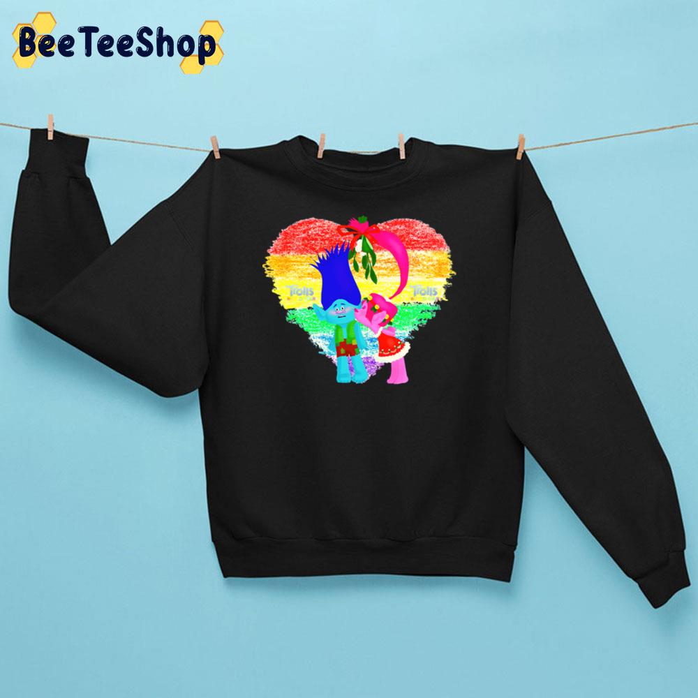 Poppy And Branch Trolls Movie Unisex Sweatshirt Poppy And Branch Trolls Movie Unisex Sweatshirt