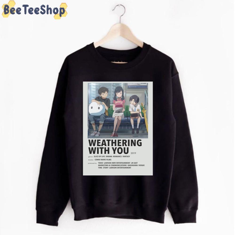 Poster Movie Weathering With You Unisex T-Shirt Poster Movie Weathering With You Unisex T-Shirt