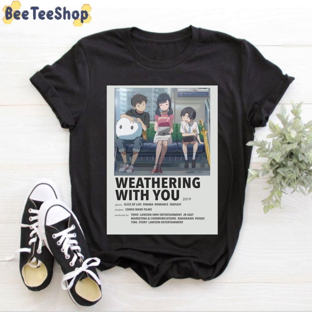 Poster Movie Weathering With You Unisex T-Shirt Poster Movie Weathering With You Unisex T-Shirt